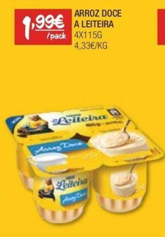 Spar ARROZ DOCE A LEITEIRA 4x115g promoção