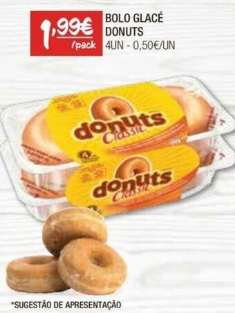 Spar BOLO GLACÉ DONUTS 4UN promoção