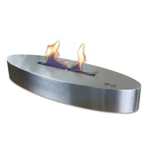 Brico Depôt Chimenea de etanol de sobremesa en acero inoxidable promoção