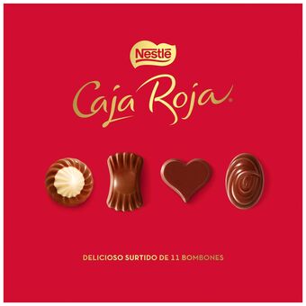 Continente Bombons de chocolate caja roja promoção