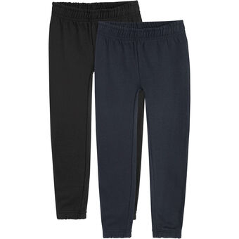 Continente Conjunto 2 joggers menina azul escuro/preto promoção