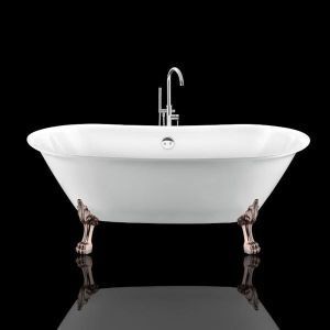 Brico Depôt Bañera con patas surry hills 165 cm patas león cobre envejecido promoção