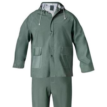 Brico Depôt Traje de agua impermeable verde pvc talla 9-xxl promoção