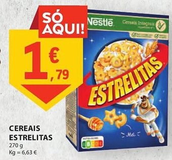 E.Leclerc CEREAIS ESTRELITAS 270 g promoção