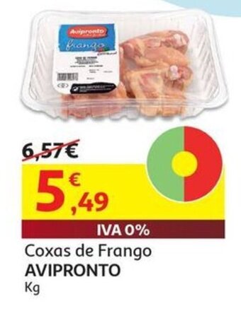 Auchan Coxas de Frango AVIPRONTO Kg promoção
