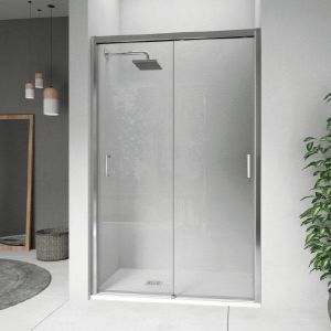 Brico Depôt Puerta corredera doble ducha cooper 170 cm decorado lateral fijo: 90 cm promoção