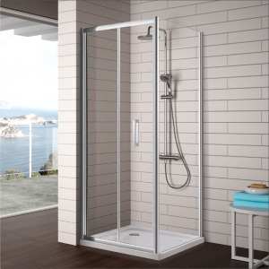 Brico Depôt Puerta plegable s300 sin decorado 75 cmlateral fijo: 77 - 79 cm promoção