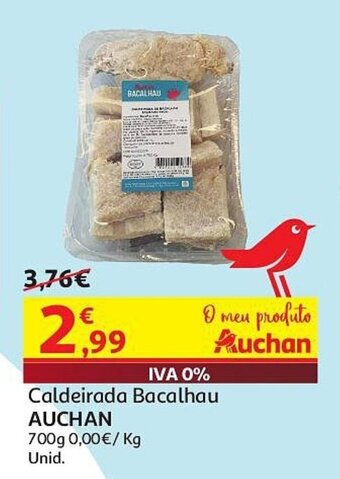 ALDI Caldeirada Bacalhau AUCHAN 700g promoção