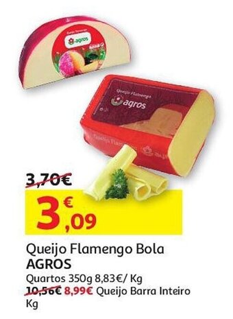 ALDI Queijo Flamengo Bola AGROS promoção