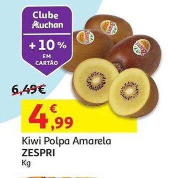 ALDI Kiwi Polpa Amarela ZESPRI Kg promoção