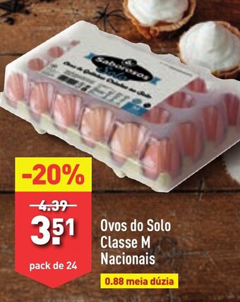 ALDI Ovos do Solo Classe M Nacionais promoção
