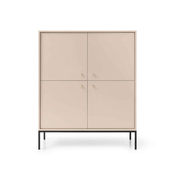 Continente Armário com prateleiras 39x104x125cm bege camões promoção
