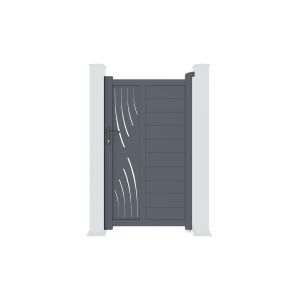 Brico Depôt Portão de jardim 1m veleta 100p180 cinzento promoção