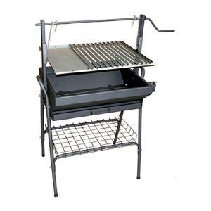 Brico Depôt Barbacoa orework brava mixta 80x50x115 cm con ruedas promoção