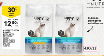 Continente ALIMENTO SECO P/GATO UPPY NUTRI promoção