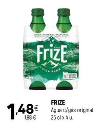FRIZE Água c/gás original 25 cl x 4 u.