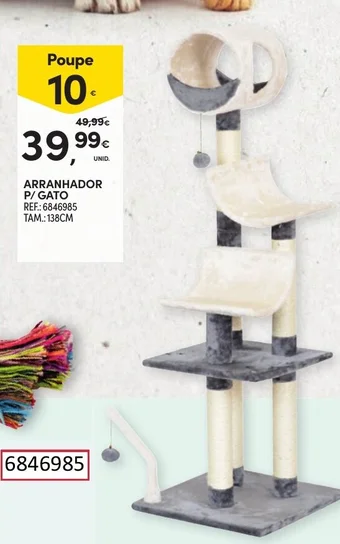 Continente ARRANHADOR P/ GATO promoção