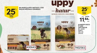 Continente ALIMENTO SECO P/ CÁO UPPY NATUR promoção