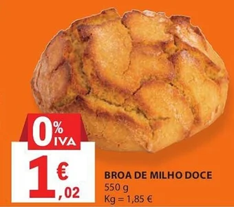 E.Leclerc BROA DE MILHO DOCE 550g promoção