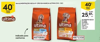 Continente ALIMENTO SECO P/CÃO ULTIMA promoção