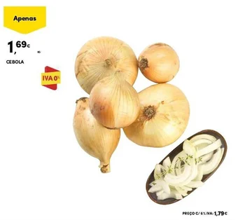 Continente CEBOLA promoção