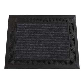 Brico Depôt Tapete entrada| 100% poliéster| borracha| absorvente| 60x90cm promoção