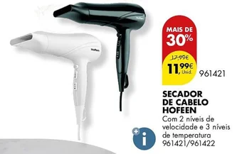 Pingo Doce SECADOR DE CABELO HOFEEN promoção