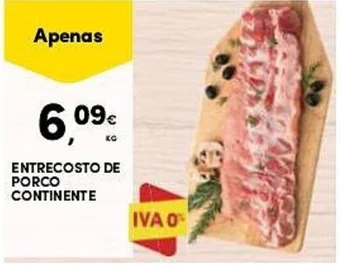Continente ENTRECOSTO DE PORCO CONTINENTE promoção