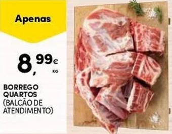 Continente BORREGO QUARTOS (BALCÃO DE ATENDIMENTO) promoção