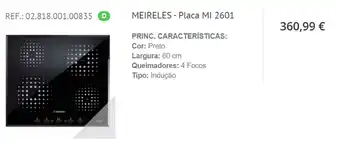 Meireles - Placa MI 2601