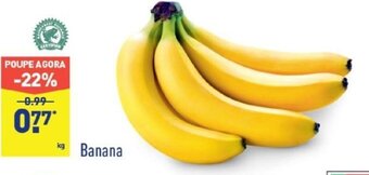 ALDI Banana promoção