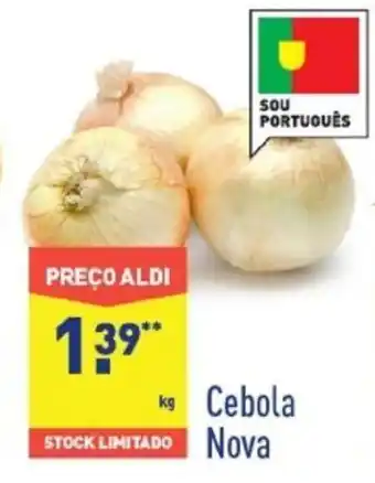 ALDI Cebola Nova promoção