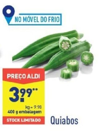 ALDI Quiabos promoção