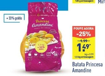 ALDI Batata Princesa Amandine 1,5Kg promoção
