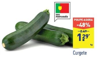 ALDI Curgete promoção