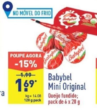 ALDI Babybel Mini Original 120g promoção