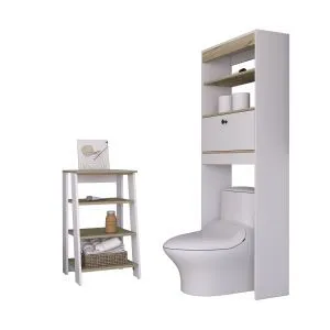 Brico Depôt Conjunto málaga, organizador baixo + suporte para sanita promoção