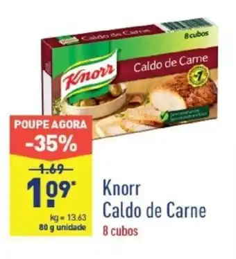 ALDI Knorr Caldo de Carne 80g promoção