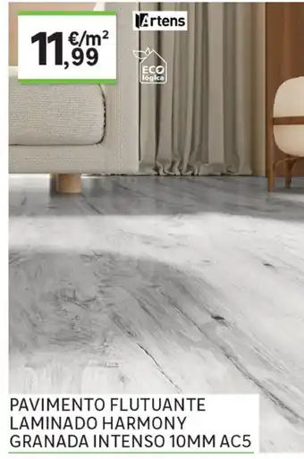 Leroy Merlin Pavimento Flutuante Laminado Harmony Granada Intenso 10mm AC5 promoção