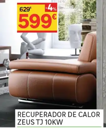 Recuperador de Calor Zeus Tj 10KW