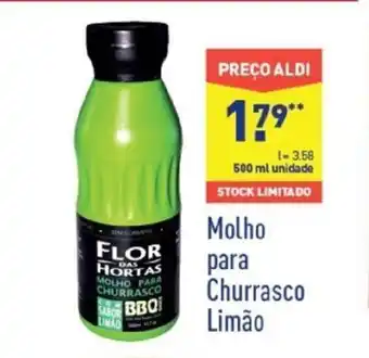 ALDI Molho para Churrasco Limão promoção