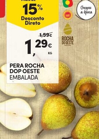 Pera Rocha DOP Oeste Embalada