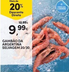 Continente Gambão da Argentina Selvagem 20/30 promoção
