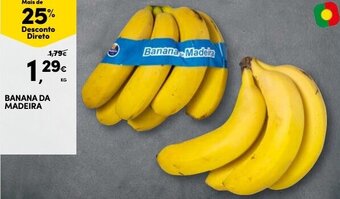 Continente Banana da Madeira promoção