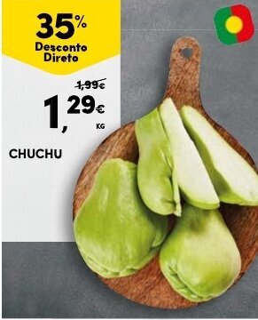 Continente Chuchu promoção