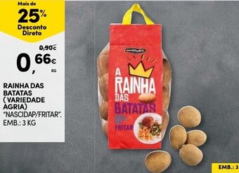Continente Rainha das Batatas 3kg promoção