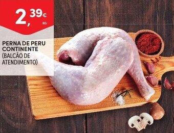 Continente Perna de Peru Continente promoção