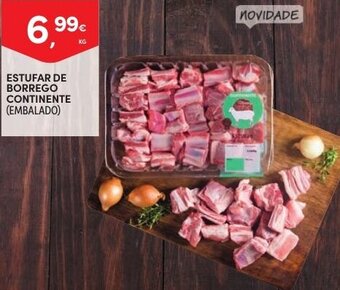 Continente Estufar de Borrego Continente promoção