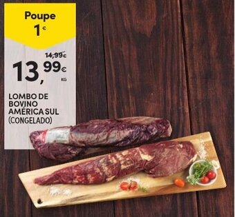 Continente Lombo de Bovino América Sul promoção