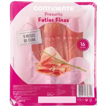 Continente Presunto fatias finas promoção